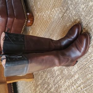 Wolverine leather boots